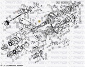 Вал первичный раздаточной коробки 131-1802025