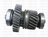 Вал промежуточный раздаточной коробки в сборе 43114-оригинал (завод) 43114-1802084-00