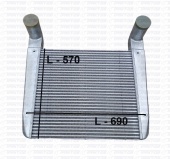 Охладитель (интеркулер) (ШААЗ) 4320А-1172010, 4320Я3-1109530-01