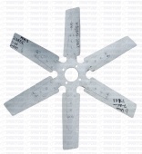 Крыльчатка вентилятора (металл) (d=65мм, D=660мм) 238БЕ-1308012-А