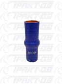 Патрубок демпфер (СИНИЙ) D=27,  L=100 94368, B 27-100