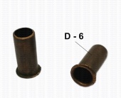 Втулка тормозной трубки (ПА) d=8х1мм (латунь) (ТИССАН)
