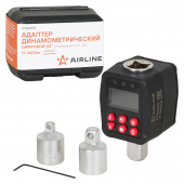 Адаптер динамометрический цифровой 1/2" 17-340Нм, с переходниками (1/4", 3/8"), кейс 03476, ATBN205