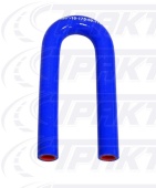Патрубок U-образный (СИНИЙ) D=16,  L=175/175, плече=69, угол=180* 2568