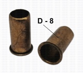 Втулка тормозной трубки (ПА) d=10х1мм (латунь) (ТИССАН)