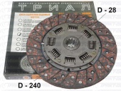 Диск сцепления  (ТРИАЛ) УАЗ-3160 421.1601130