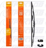 Щетка дворника  (AIRLINE) 13" (330мм)  (2 адаптера) 17786, AWB-K-330