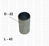Втулка подушки раздаточной коробки (АО АЗ УРАЛ) 4320-1801040