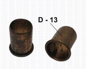 Втулка тормозной трубки (ПА) d=16х1,5мм (латунь) (ТИССАН)
