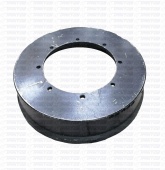 Барабан ручного тормоза н/о (под флан с торц шлиц) (АО АЗ УРАЛ) 55571-3507050