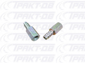 Соеденитель шланга  М10х1 (внутренняя) (шланг 8мм) 01134, 2-3105-5-08-10-1