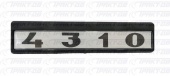 Боковой знак  4310 4310-8212074