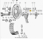 Втулка тормозной колодки 200-3501016
