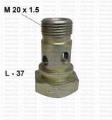 Болт приводной М20х1,5х37 5557Я-3408016