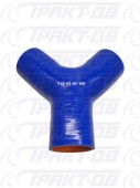 Патрубок Y-образный (СИНИЙ) D=63,  L=100 95226, Y.63-63-63-100