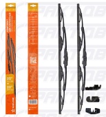 Щетка дворника  (AIRLINE)  (2шт.) 20"/20" (500/500мм)  (6 адаптера) 17217, AWB-K-510K