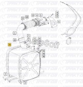 Глушитель КамАЗ-5490 EURO-IV 45104120102390, 59301-2
