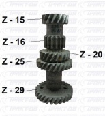 Блок шестерен КПП 24-1701050