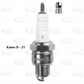 Свеча  А14ВР ГАЗ/УАЗ с дв. ЗМЗ-402.1/4021.1 (зазор 0,5мм) STARTVOLT , VSP 0304