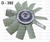 Вентилятор с гиромуфтой УАЗ-3163/3909 (ОАО УАЗ) 390994-1308008