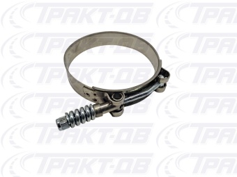 Хомут силовой с Т-болтом и пружиной 082-90/19 W2 96707, 2-21-19-2-82-90