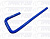 Патрубок J-образный  (СИНИЙ) D=10,  L=125х100х350, угол=180* 52300, J010-125-100-350