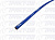 Патрубок прямой (СИНИЙ) D=06,  L=1100  (3 слоя 4мм) 47165