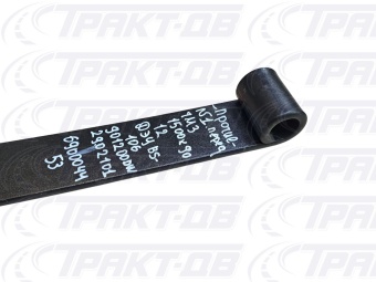 Лист №1 передней рессоры (ЧМЗ) 1500х90х12 (ДЭУ BS-106) 901200DW-2902101, 690004453