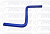 Патрубок L-образный  (СИНИЙ) D=14,  L=150х200х150, угол=90* 51086, L014-150-200-150