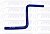 Патрубок L-образный  (СИНИЙ) D=12,  L=150х200х150, угол=90* 52427, L012-150-200-150