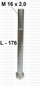Болт  (АО АЗ УРАЛ) М16х2,0х176 332691-П29