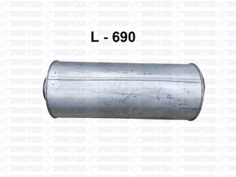 Глушитель (бензовоз) (КМТС) 4925-1201010
