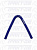 Патрубок угловой 45* (СИНИЙ) D=08,  L=150х150 50062, 45-08-150-150