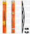 Щетка дворника  (AIRLINE) 16" (400мм)  (2 адаптера) 17210, AWB-K-410