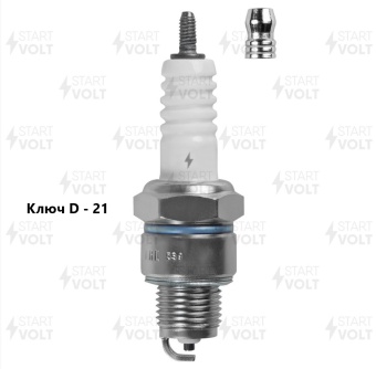 Свеча  А14В-2 ГАЗ/УАЗ с дв. ЗМЗ-402.1/4021.1 (зазор 0,8мм) STARTVOLT , VSP 0305