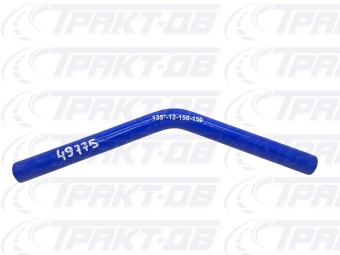 Патрубок угловой 135* (СИНИЙ) D=12,  L=150х150 49775