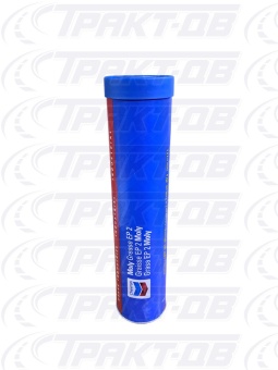 CHEVRON Смазка пластичная (картридж) MOLY GREASE EP NLGI2 (серая) 397г