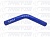 Патрубок угловой 135* (СИНИЙ) D=25,  L=150х150 23451