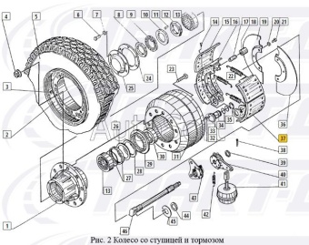 Колодка тормозная в сборе (2шт.) 99859-3502090