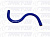 Патрубок Z-образный  (СИНИЙ) D=10,  L=150х200х150, угол=45* 52446, Z010-150-200-150