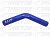 Патрубок угловой 135* (СИНИЙ) D=28,  L=150х150 26151