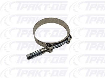 Хомут силовой с Т-болтом и пружиной 077-85/19 W2 95875, 2-21-19-2-77-85