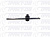 Вороток 115мм  квадрат 1/4" 13986 MASTER