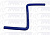 Патрубок L-образный  (СИНИЙ) D=10,  L=150х200х150, угол=90* 52426, L010-150-200-150