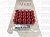 Гайка колесная (красный) 12х1,5  (20шт.) TOYOTA